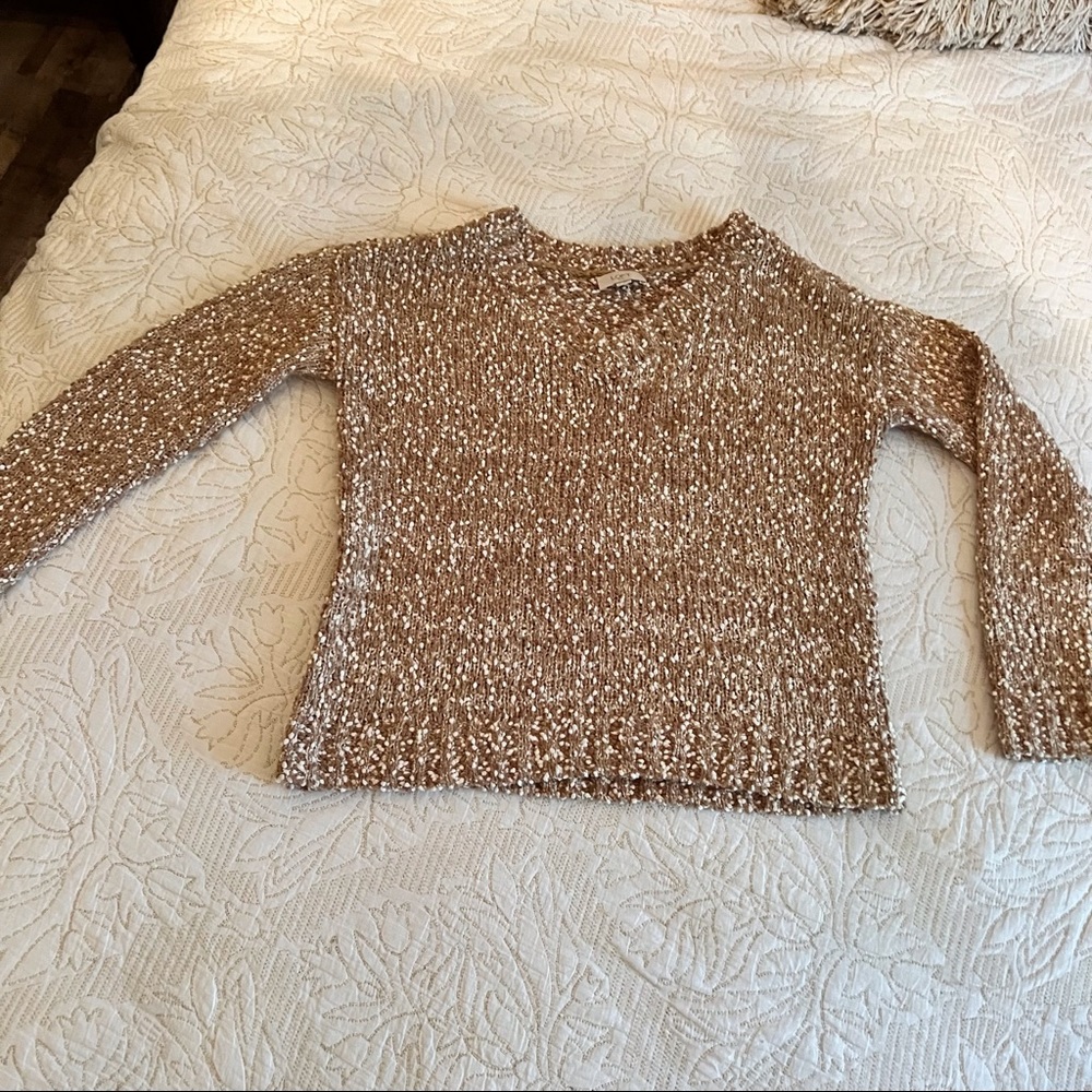 4 for 15$✨ NWOT Loft Outlet textured v-neck sweater